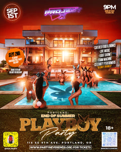 Portland: Playboy Party (Private Table Package)
