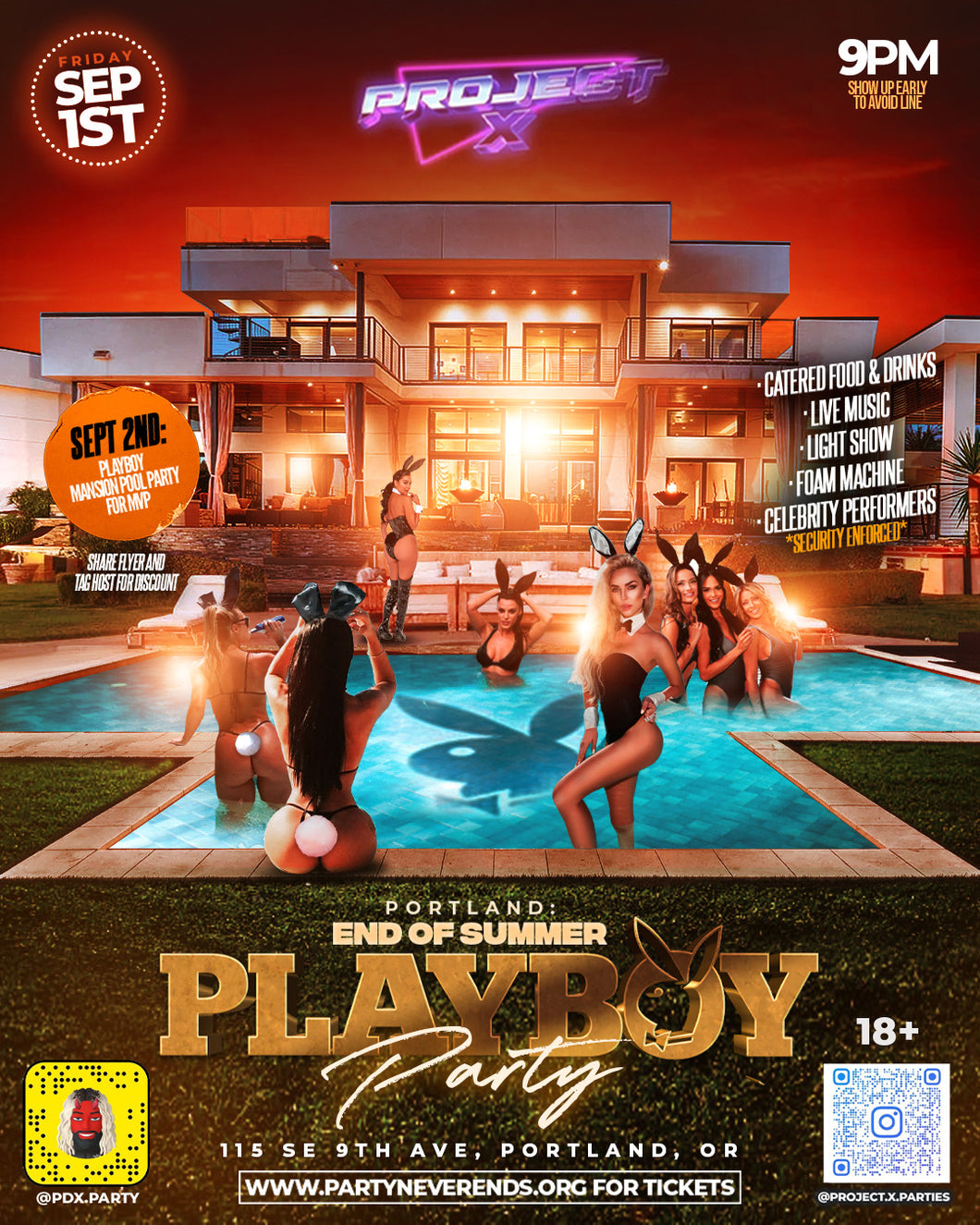 Portland: Playboy Party (MVP)