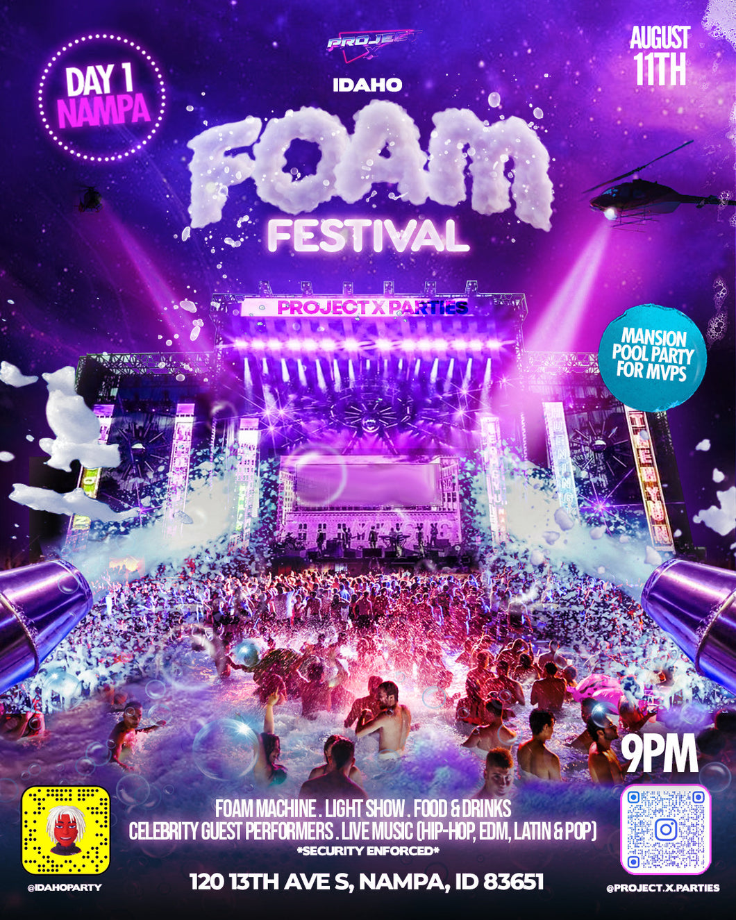 Nampa Foam Festival (VIP)