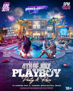 Washington 4th of July Playboy Party (VIP)