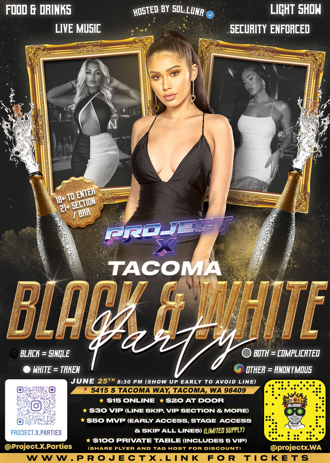 Tacoma Party VIP