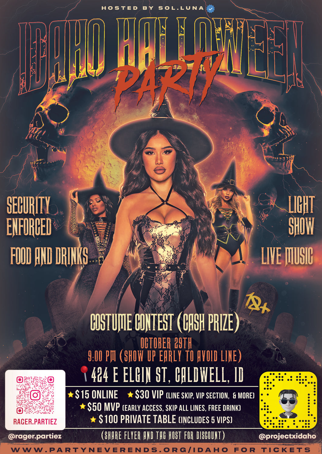 Caldwell Halloween Party General Admission
