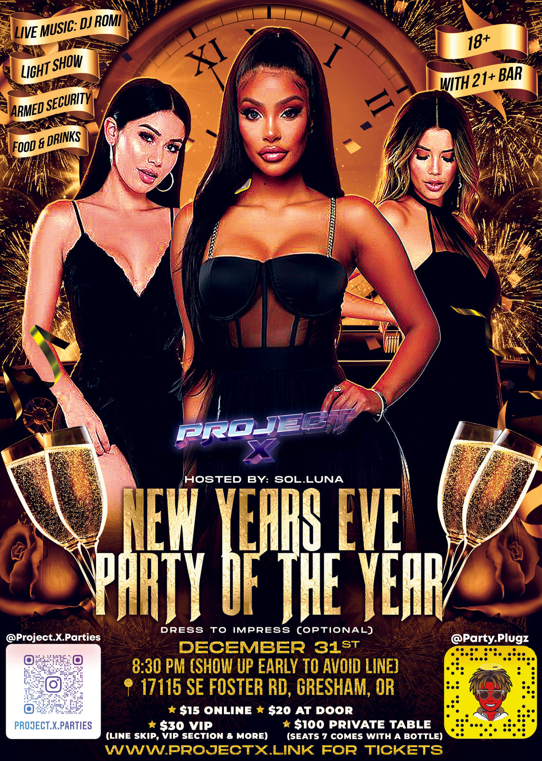 New Year’s Eve Party VIP