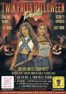 Twin Falls Halloween Party VIP