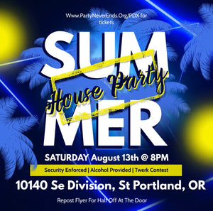 Summer House Party General Admission