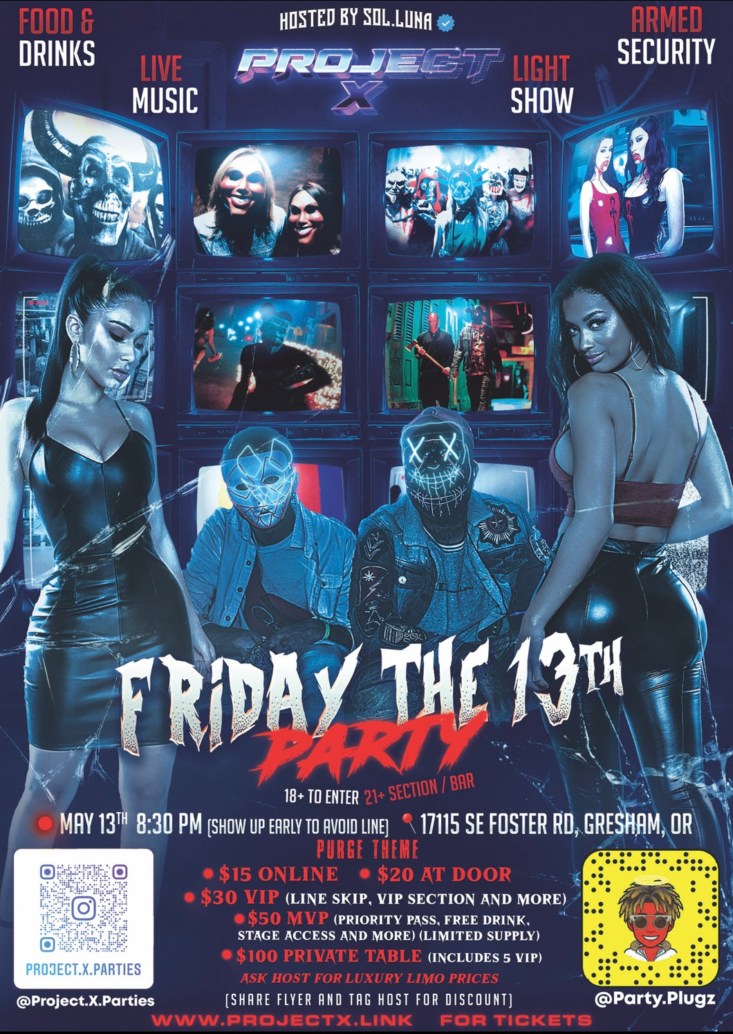 Friday The 13th Party VIP