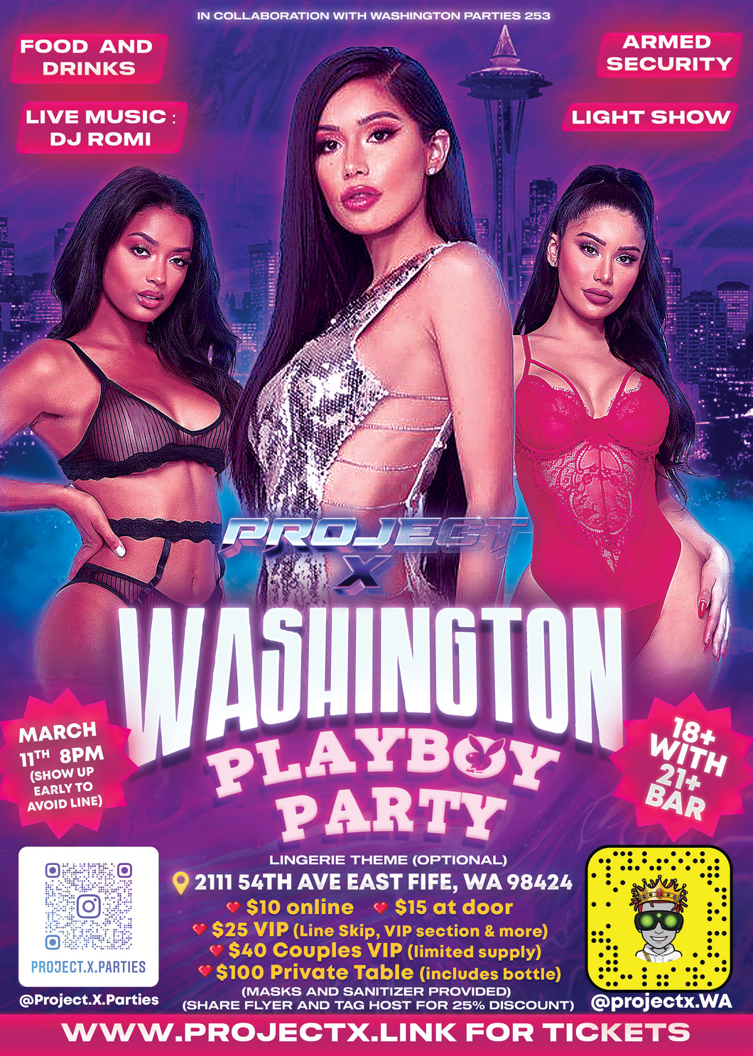 Washington Playboy Party VIP